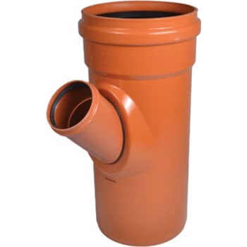 Wavin 250 x 160 mm 45 gr. PVC-kloakgrenrør