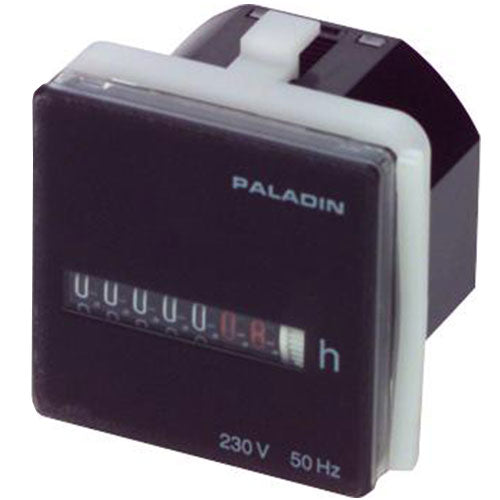 Timetæller frontmontering 230V 48x48mm