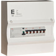 Færdigmonteret gruppetavle - HPFI - 3x13A 1P+N - Hvid