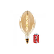 V-Tac 8W LED kugleformet pære - dæmpbar, ekstra varm hvid, 2000K, E27
