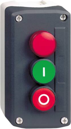 TRYKKASSE RØD 230V AC  XALD363M