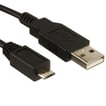 USB 2 kabel A/han-micro han B 3m