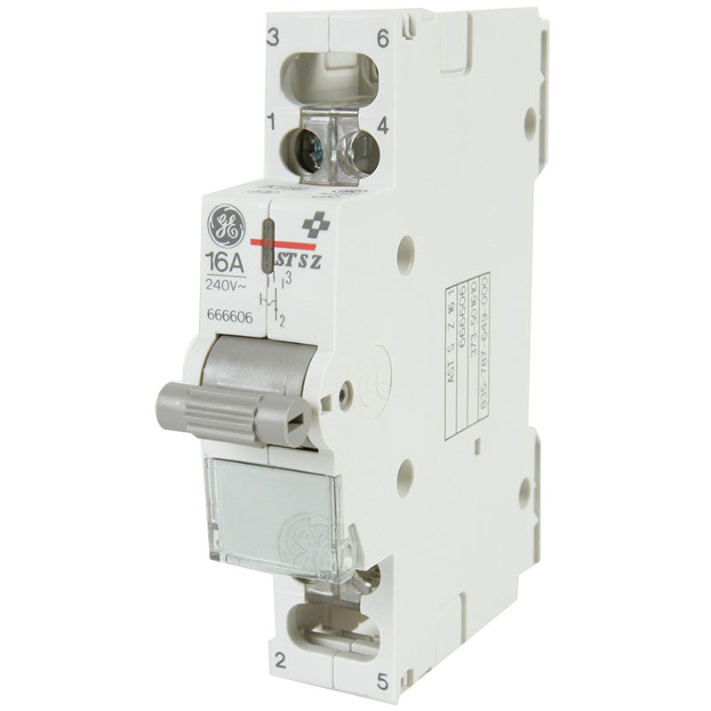 Omskifter 16A 1-0-2 for dinskinne