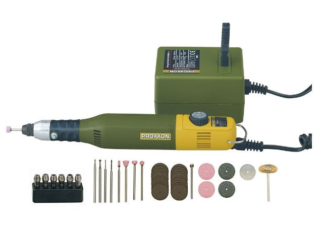 Modelbygger- og Gravørsæt m/strømforsyning