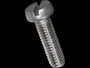 Maskinskrue, cylindrisk - M5x9mm, ligekærv (25 stk.)