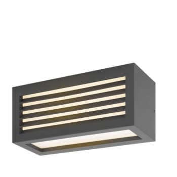 Væglampe Box-L, LED 3000K, 480 lumen, antracit, IP44
