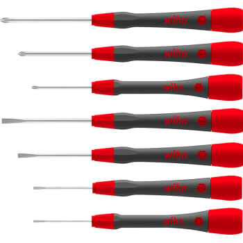 Wiha skruetrækkersæt PicoFinish®, finmekanik 7 dele