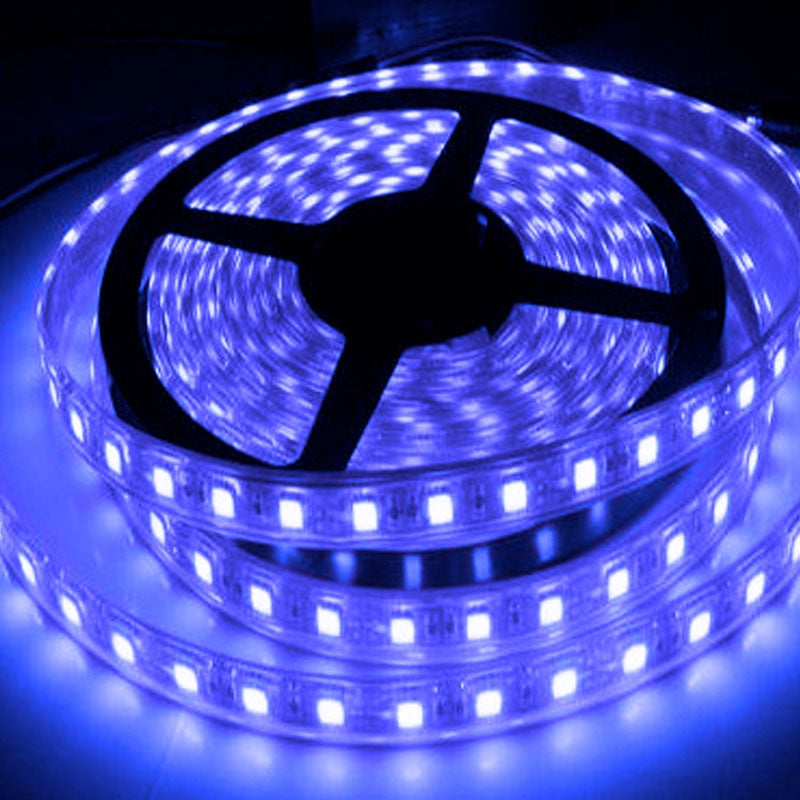 3,6W/m LED strip - 5m, blåt lys