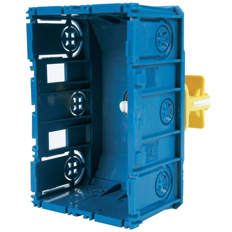 Kanaldåse for stikkontakt S-BR gul fod