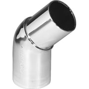Vinkel 45° forkromet Purus Ø 32 mm indstik/spids PP
