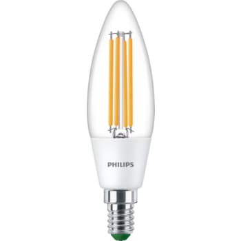 MASTER Ultra Efficient LED Kerte 2,3W 830 485 lumen E14 B35 klar