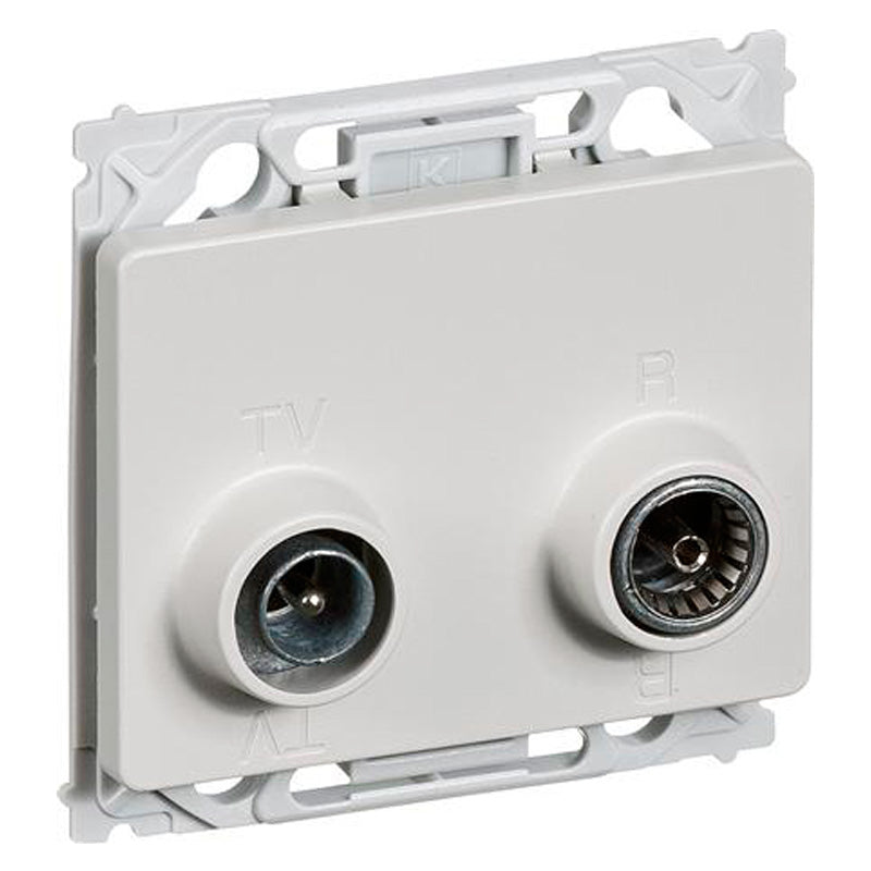 LK OPUS antenneudtag TV og R slutdåse TD301 - LG