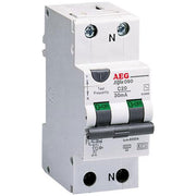 AEG kombiafbryder 16A 1P+N 6kA C 30mA