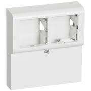 Panelunderlag softline 2 modul m. sprosse hvid