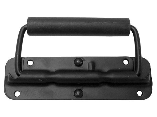 Højttaler/kabinet håndtag m. fjeder, Sort