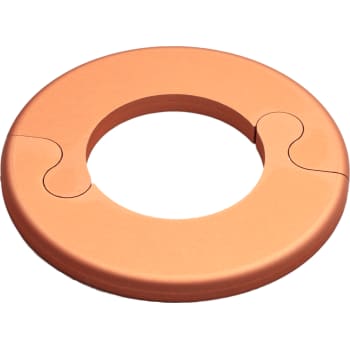 Alu Fit Rosette Ø28 Kobberlook