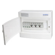 Færdigmonteret gruppetavle - 3xKombi 10A 1P+N + Transient