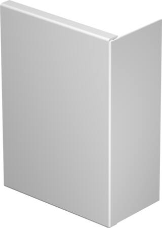 WDK ENDESTYKKE 80X210 MM HVID RAL 9010