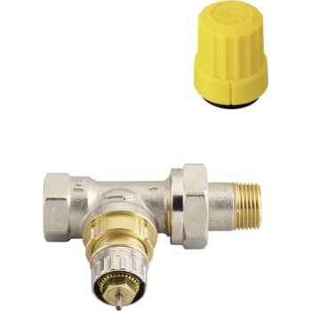 Ventilhus 3/8" RA-U ligeløbende