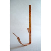 333 mm rendejern, kort 1/4-Rund, kobber