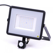50W LED Projektør med sensor 4000K