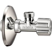 1/2" x 3/8" Stopventil krom