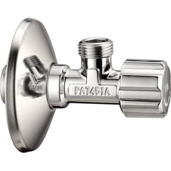 1/2" x 3/8" Stopventil krom