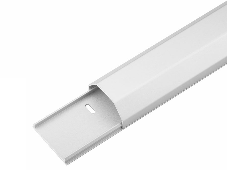 Alu. kabelkanal - 50 x 1100mm, HVID