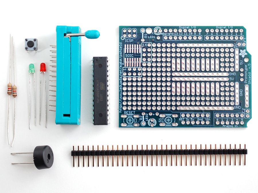 Standalone AVR ISP Programmer Shield Kit for Arduino