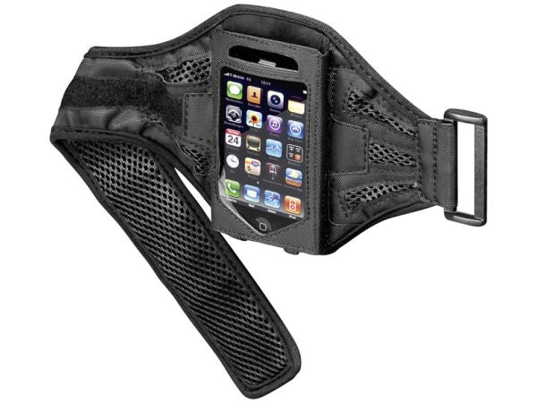 Sport armhylster til iPhone 4/4S/5/5S/5C - Sort