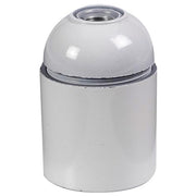 Fatning E27 10mm Hvid