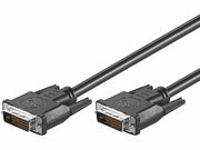 DVI-D kabel - Dual Link, 2 x DVI-D (24+1) han (0,5m)