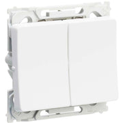 OPUS 66 Kombi Afbryder Dobb. Korrespondance Hvid