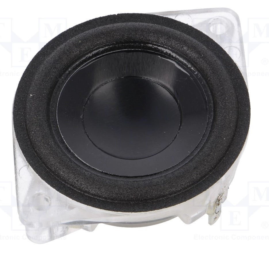 Miniature højttalerelement - 4W, 4ohm, Ø45x26mm