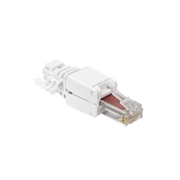 RJ45 modularstik m. trækaflastning - CAT6 UTP (værktøjsfri)