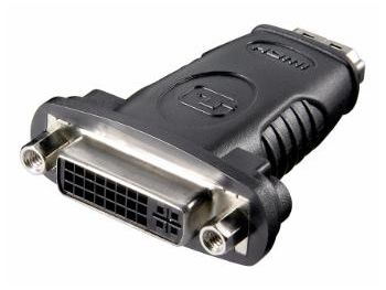 HDMI/DVI adapter - HDMI hun til DVI-D (24+1) hun