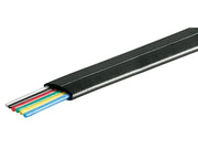 Telefonledning - 6 x 0,08mm² FK4 CCA trådet, Sort (100m)