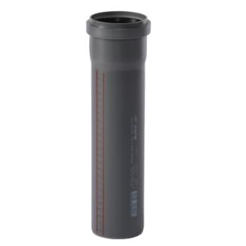 75 x 250 mm Afløbsrør PP grå