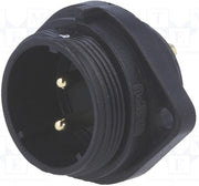 SP21 fatning - 2pol han, 4mm², 30A, kabinet (IP68)