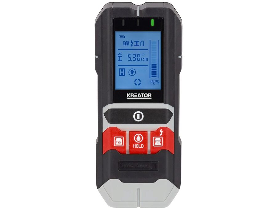 Vægscanner og fugtighedsmåler 4-i-1