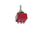 Toggle Vippekontakt - 3P ON-OFF-(ON), kabinetmont.