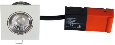 Easy 2-Setup LED 5W 245Lm 830 DÆMP firk. mat hvid