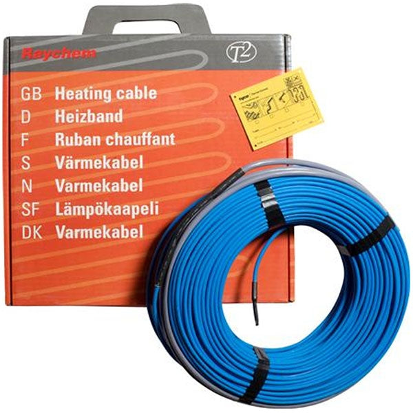 Gulvvarmekabel T2Blå 86m 1710W