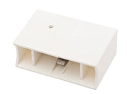 Linestra fatning 1-pol hvid til rør m.2 sokler