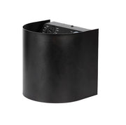 DIOLUM Azira afskærmning CL rund sort RAL9005