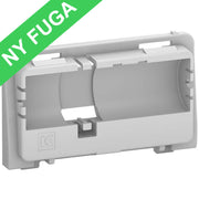 Fuga blænddæksel med vendbart tekstfelt 1½m