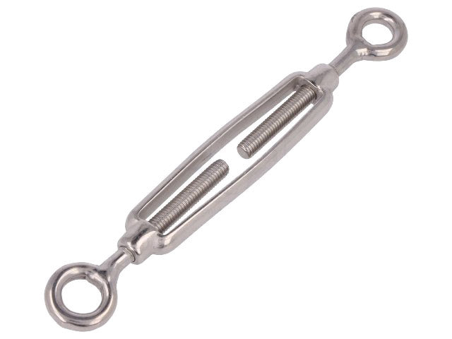 Rustfri stål bardunstrammer - M5, Øje/øje