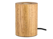 Bordlampe - 240V / 60W E27, træ (1m)