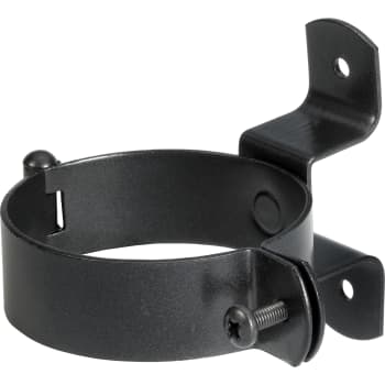 VMZINC Hængselsstift rund/til træ/sort lakeret - 80 mm