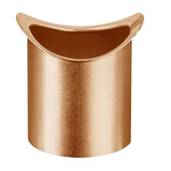 VMZINC tudstykke 333/87mm  t/halvr rende kobber